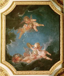 Winter, from a series of the Four Seasons in the Salle du Conseil